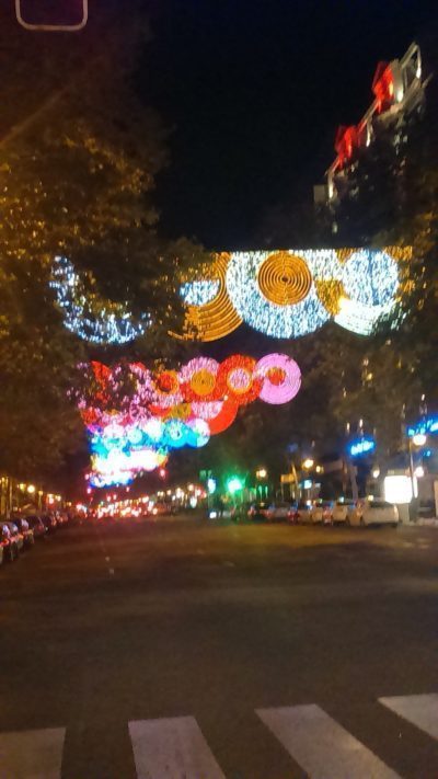 calle madrid navidad