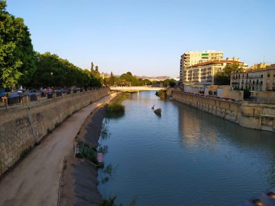 río ciudad de Murcia