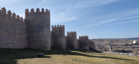 muralla en Ávila